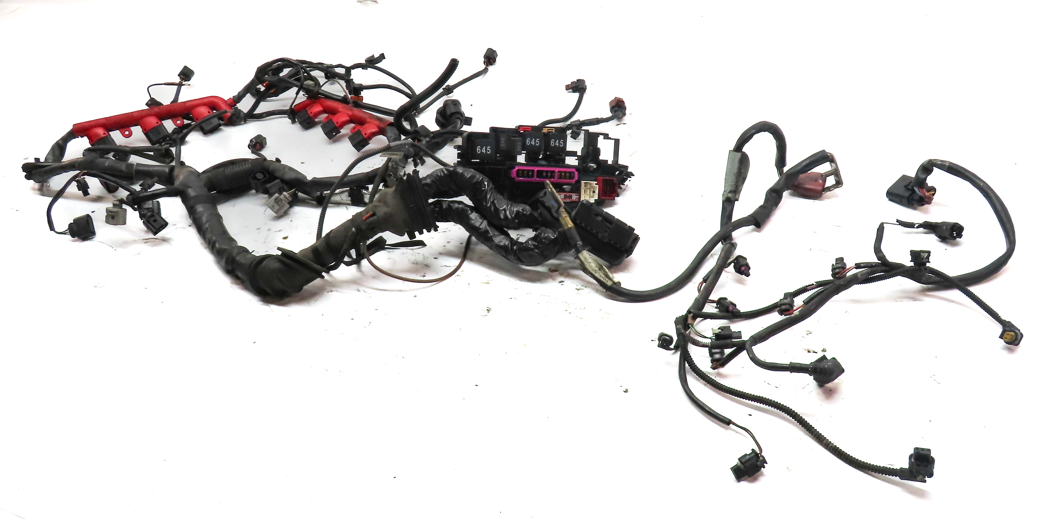 2013 AUDI Q5 (B8 8R) 3.0L (CTUC) ENGINE MOTOR WIRE WIRING HARNESS LOOM — exact item pictured